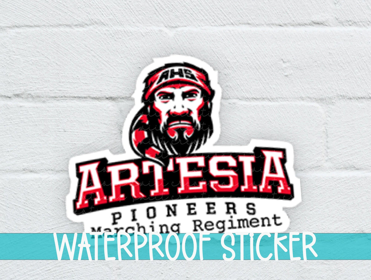 Artesia Marching Regiment Sticker SS281 - Swiit Creations