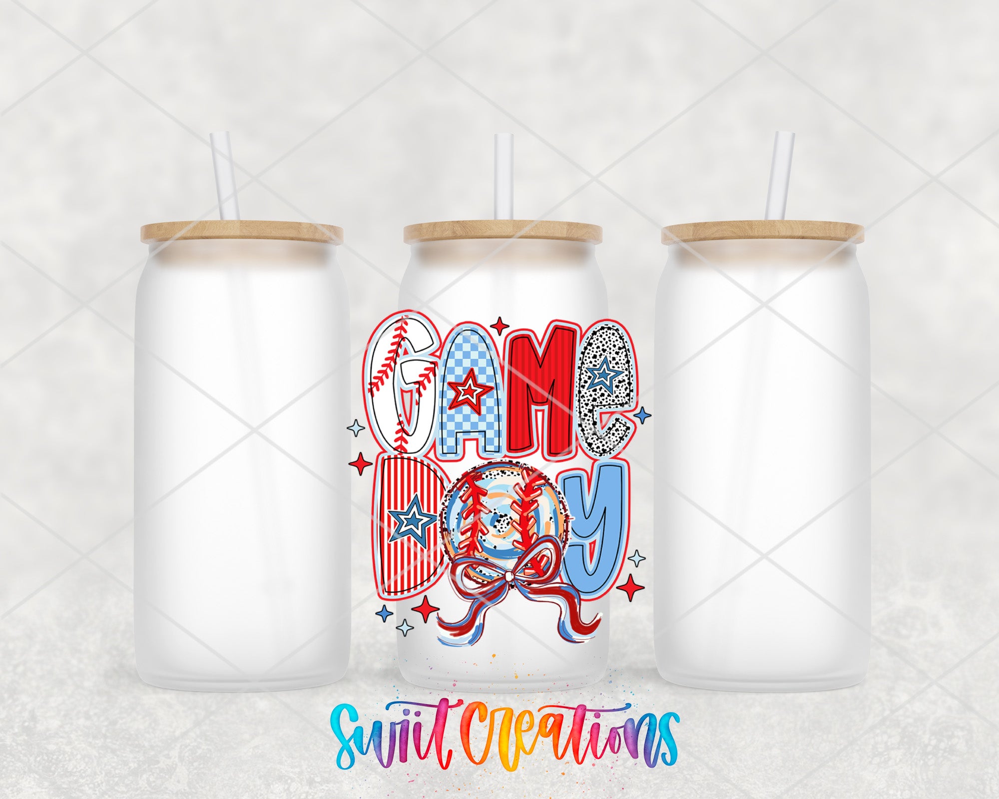 a couple of bottles with straws in them