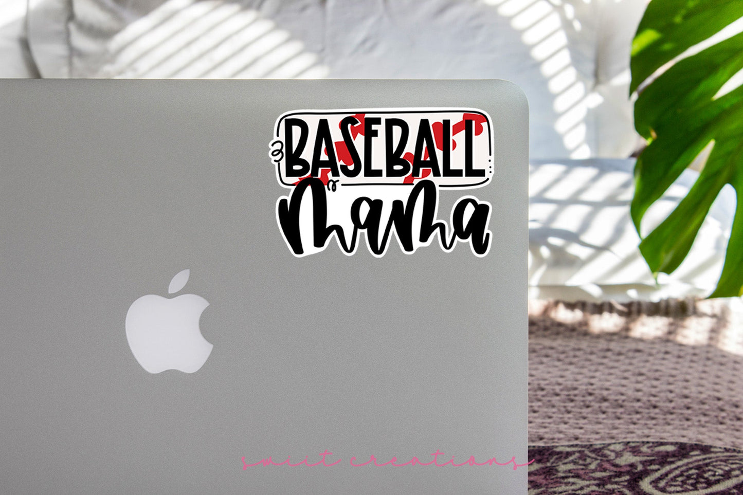 Baseball Mama Sticker SS582 - Swiit Creations