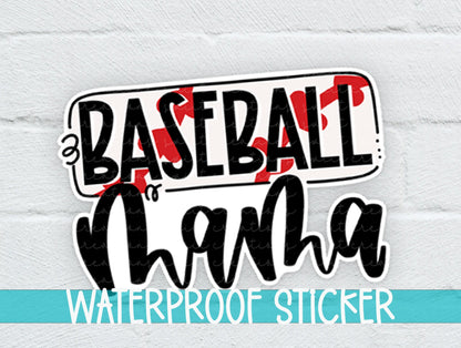 Baseball Mama Sticker SS582 - Swiit Creations
