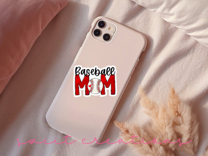 Baseball Mom Sticker SS566 - Swiit Creations