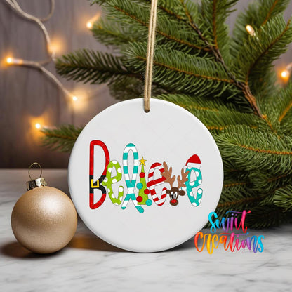 Believe Christmas UV DTF Ornament Transfer | O-1157 - Swiit Creations