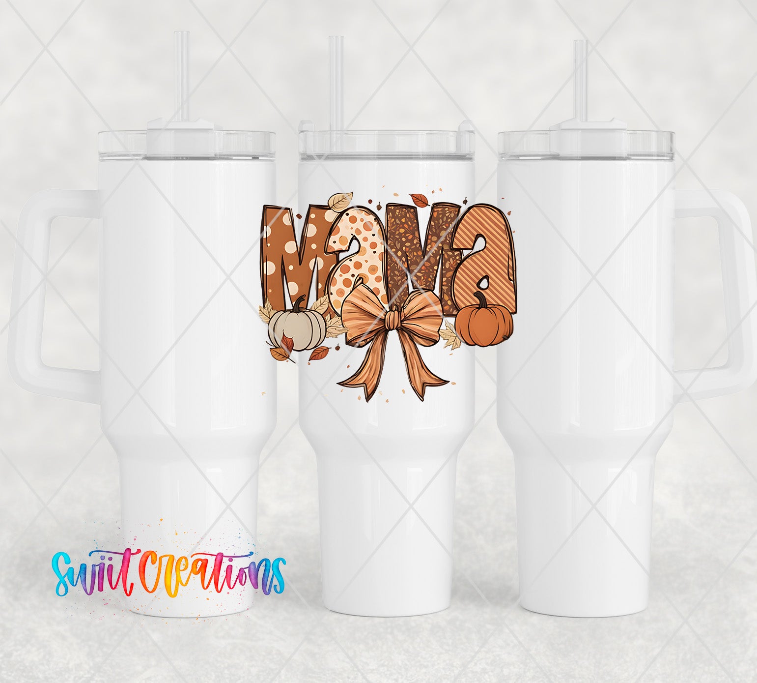 a couple of white coffee mugs sitting next to each other
