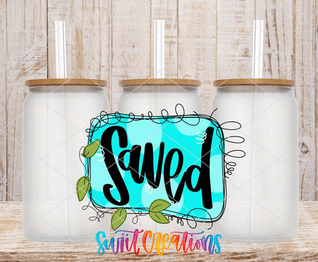 two coffee mugs with the word squad on them