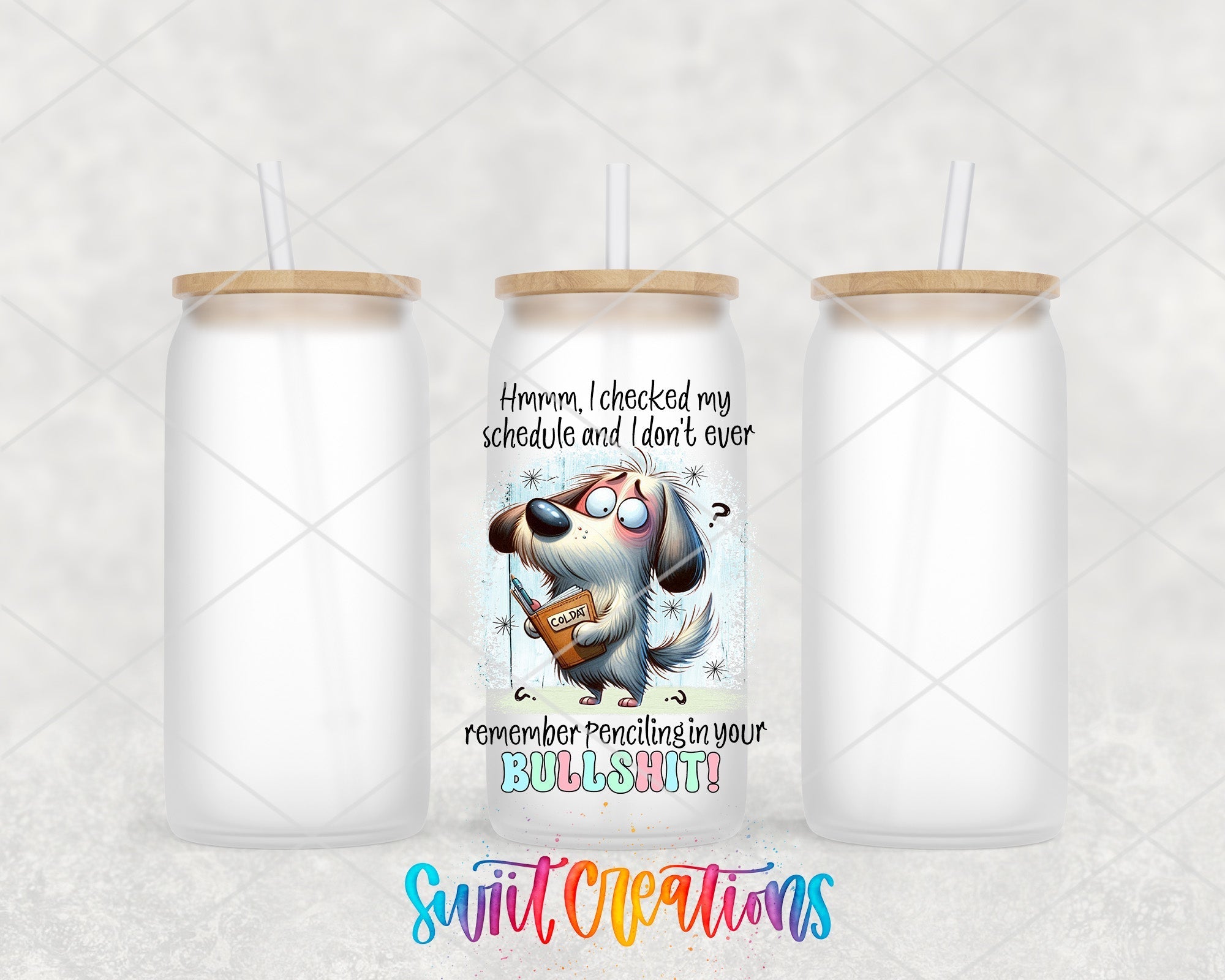 a couple of cups with straws inside of them