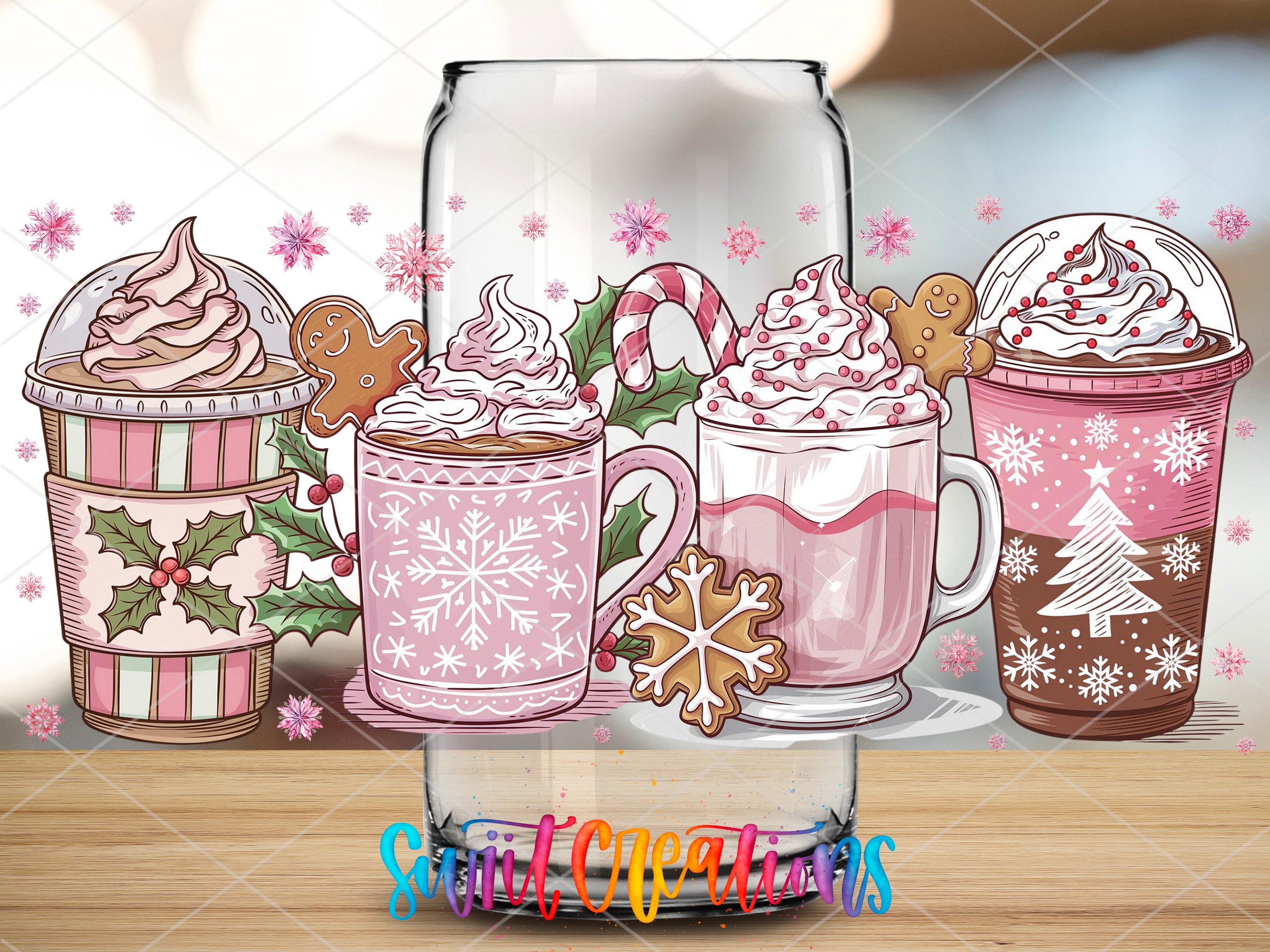 a picture of some cups of hot chocolate