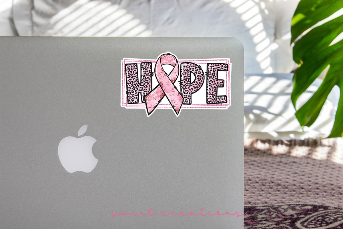 Cancer Hope Sticker SS688 - Swiit Creations