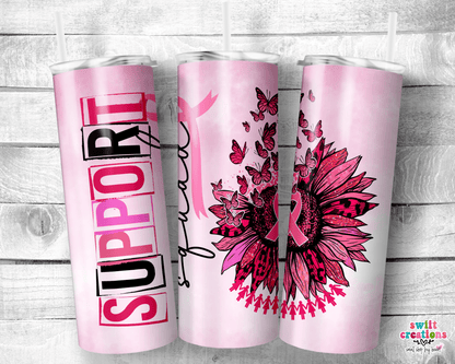 Cancer Support Squad 20oz Insulated Tumbler (T522) - Swiit Creations