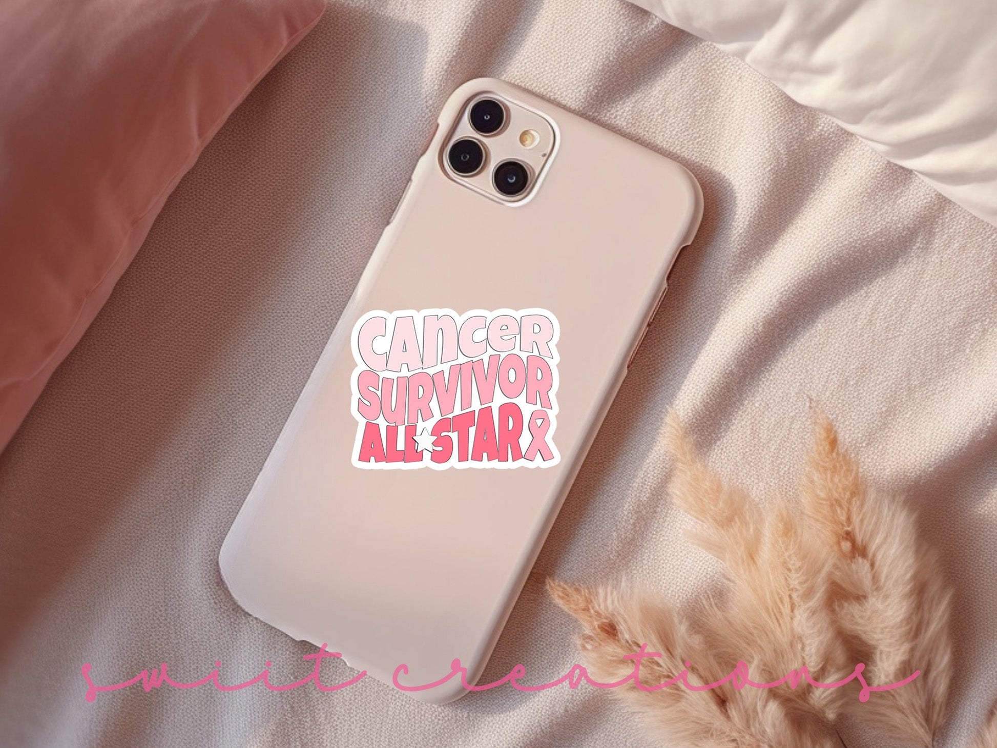 Cancer Survivor All Star Sticker SS684 - Swiit Creations