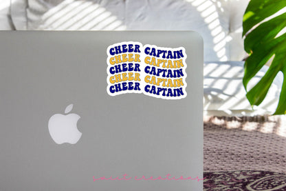 Cheer Captain Sticker SS801 - Swiit Creations