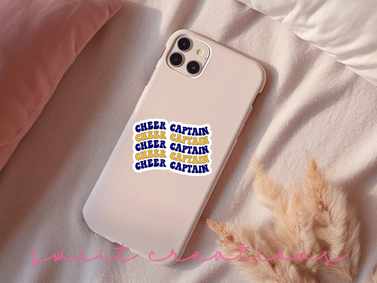 Cheer Captain Sticker SS801 - Swiit Creations