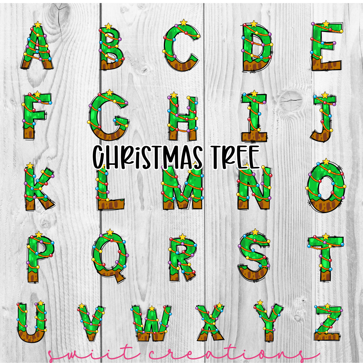 Christmas Love Personalized Christmas Ornament O016 - Swiit Creations