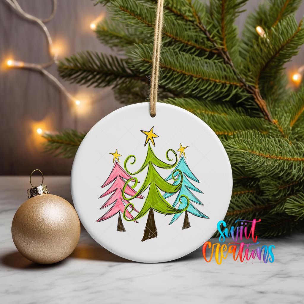 Christmas UV DTF Ornament Transfer | O-1158 - Swiit Creations