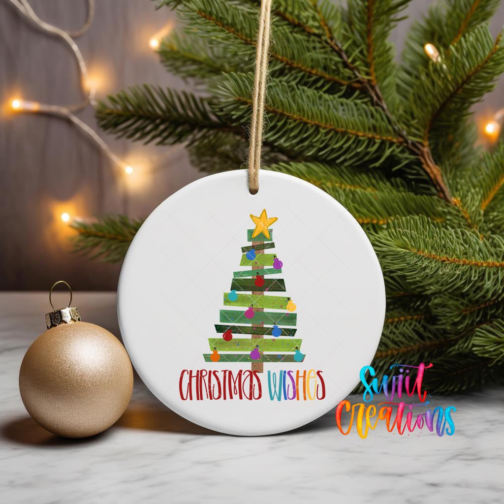 Christmas UV Dtf Ornament Transfer | O-1159 - Swiit Creations