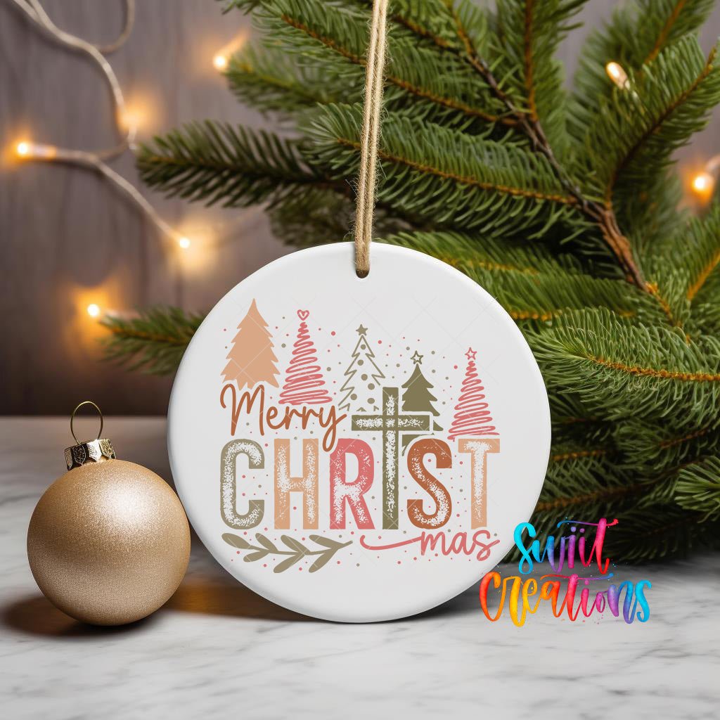 Christmas UV DTF Ornament Transfer | O-1173 - Swiit Creations