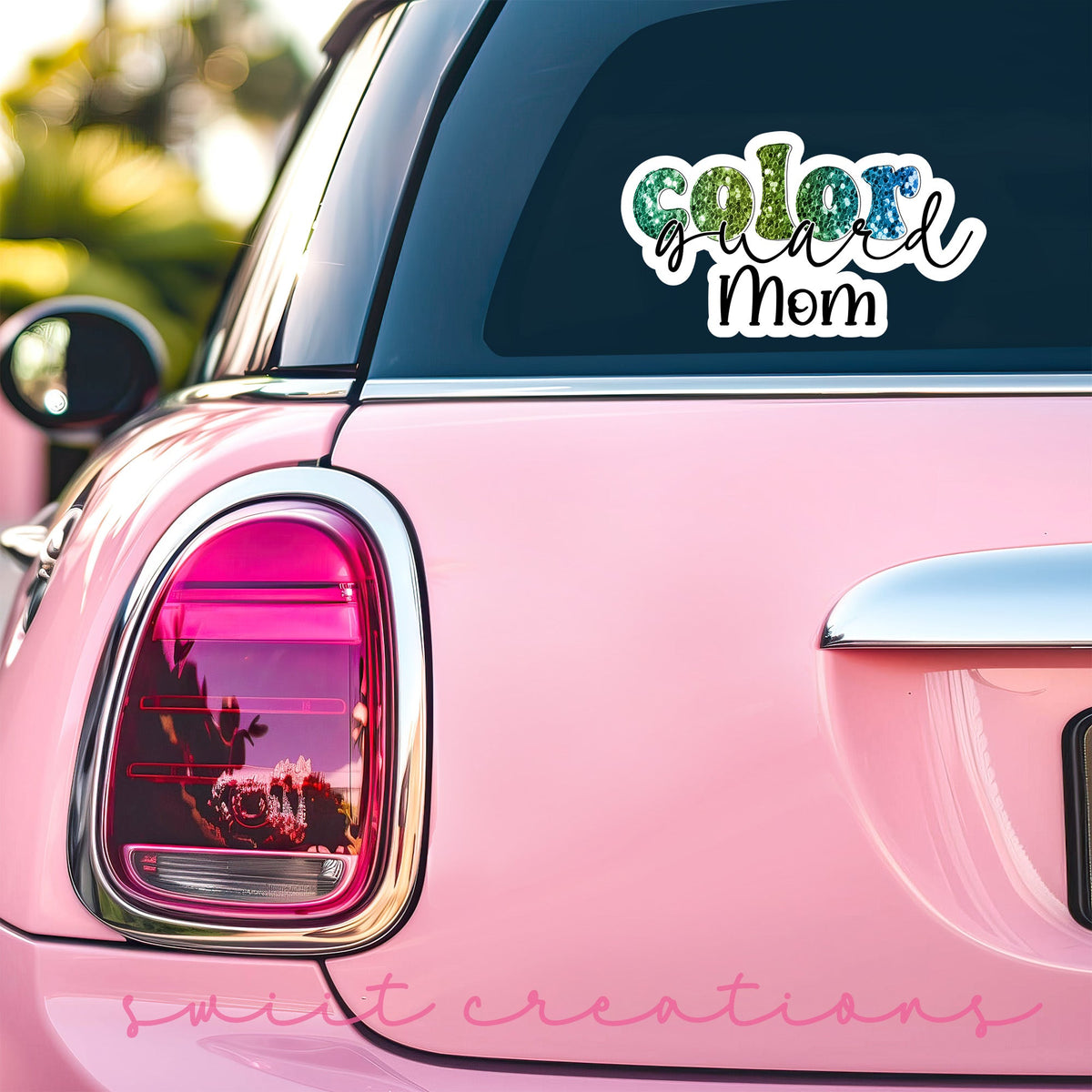 Color Guard Mom Sticker SS344 - Swiit Creations