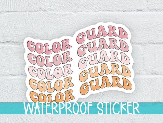 Color Guard Sticker SS299 - Swiit Creations