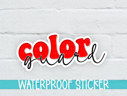 Color Guard Sticker SS679 - Swiit Creations