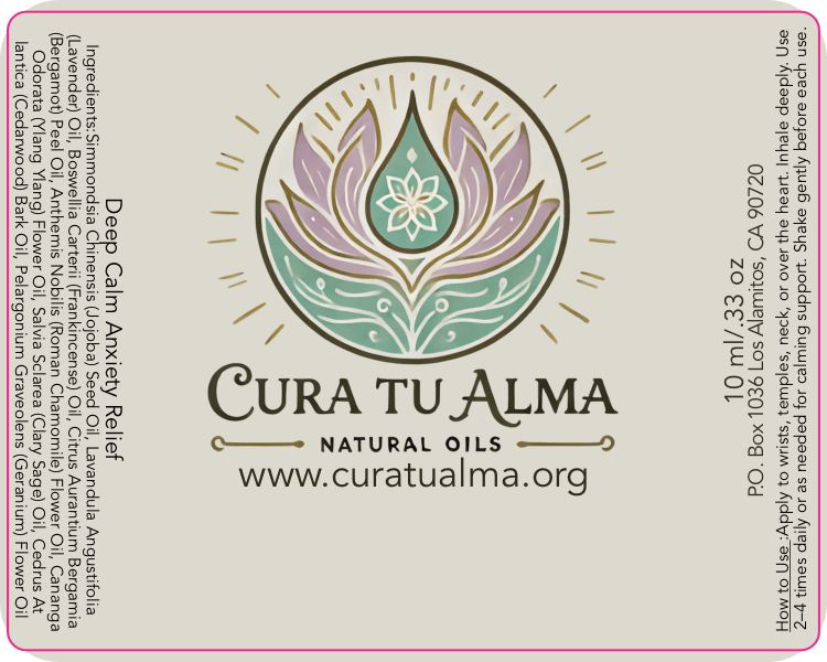CTA25 Deep Calm Anxiety Roller Bottle | CTA - Swiit Creations