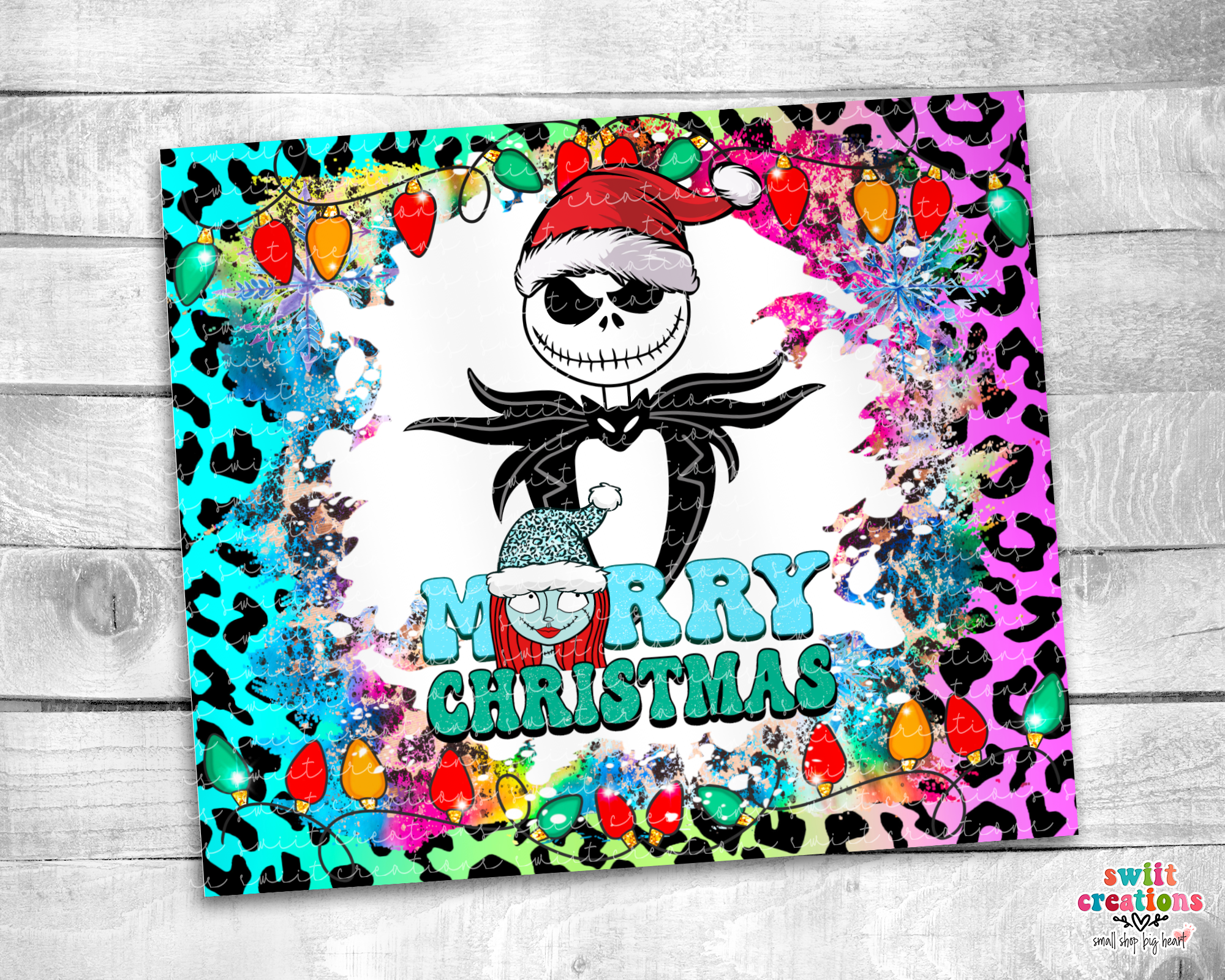 Jack Merry Christmas Tumbler (T324)