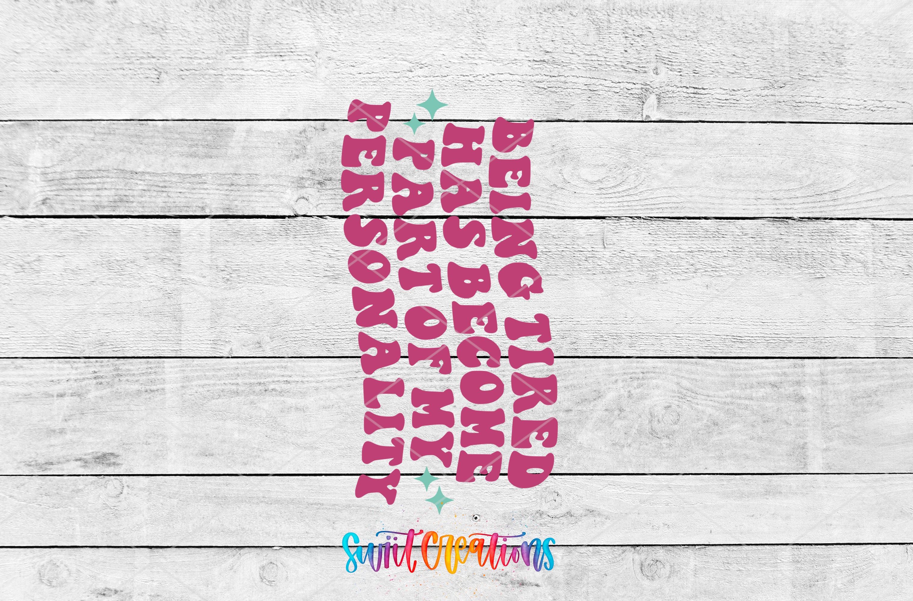a text overlay on a white wooden background.