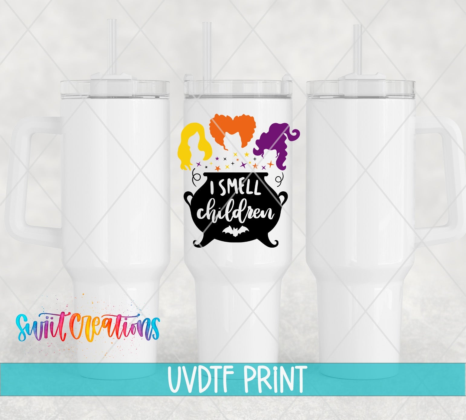 a set of three tumbles with the words smile children on them