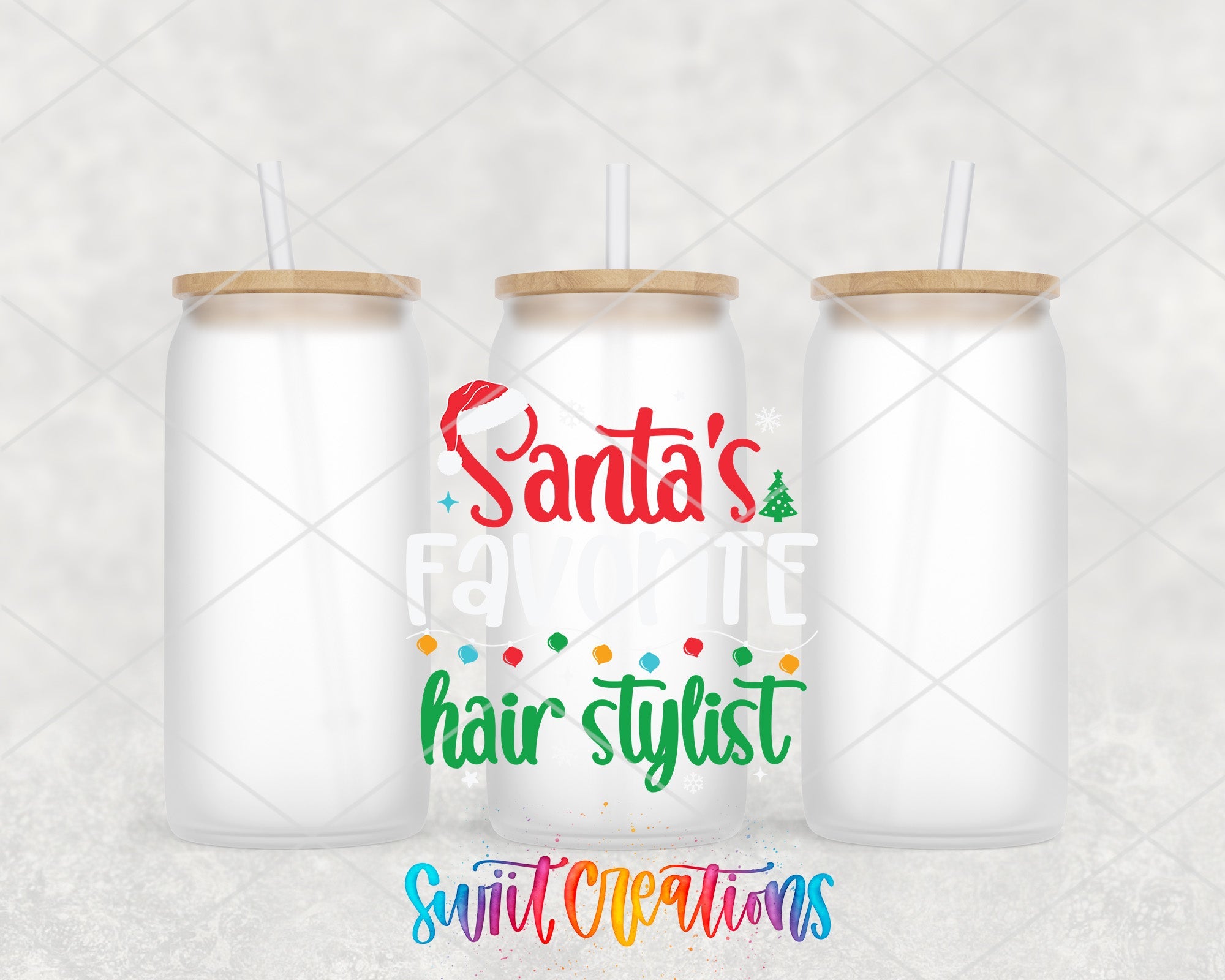 a couple of bottles of hair stylist sitting next to each other