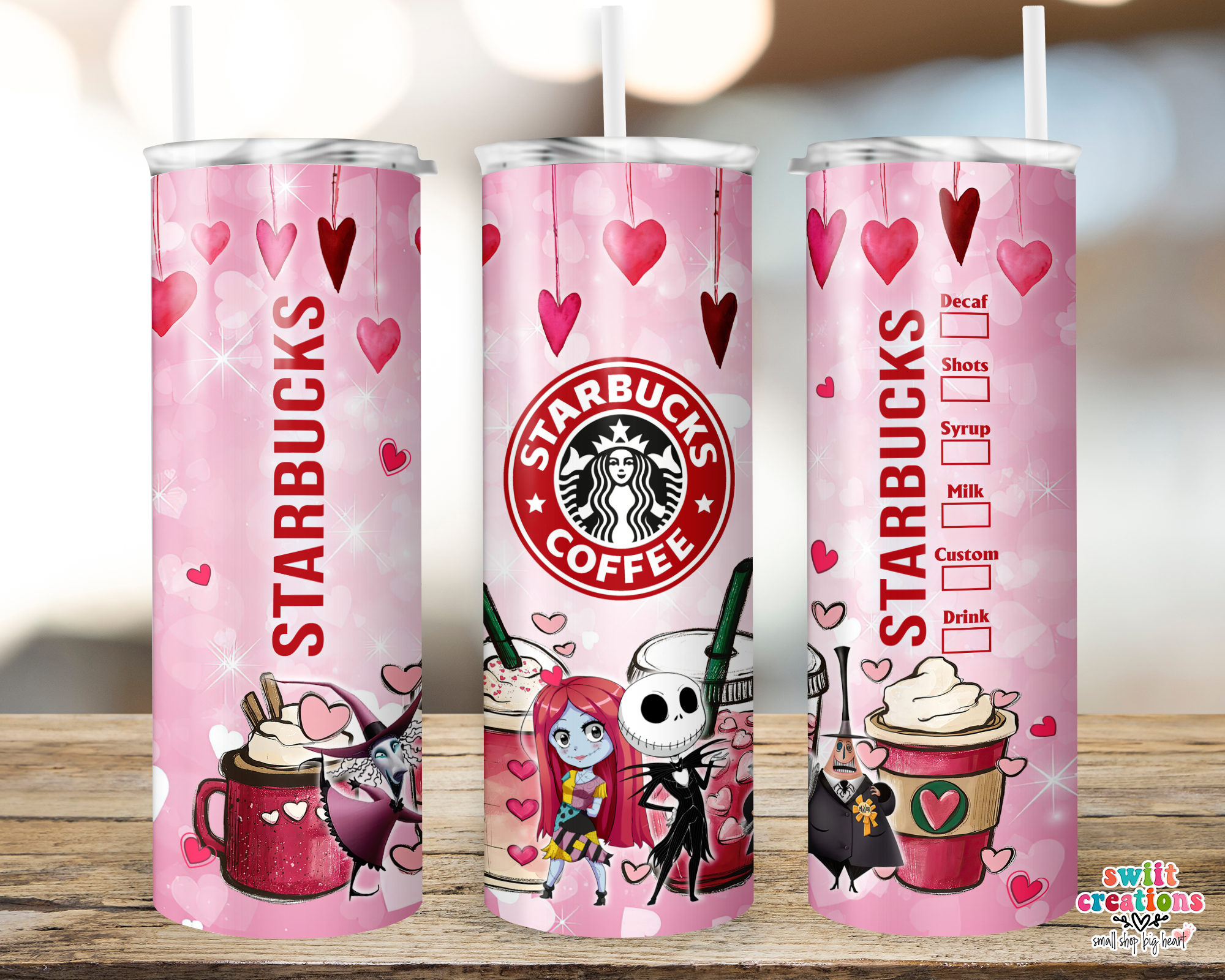 Nightmare Valentines Tumbler (T376)
