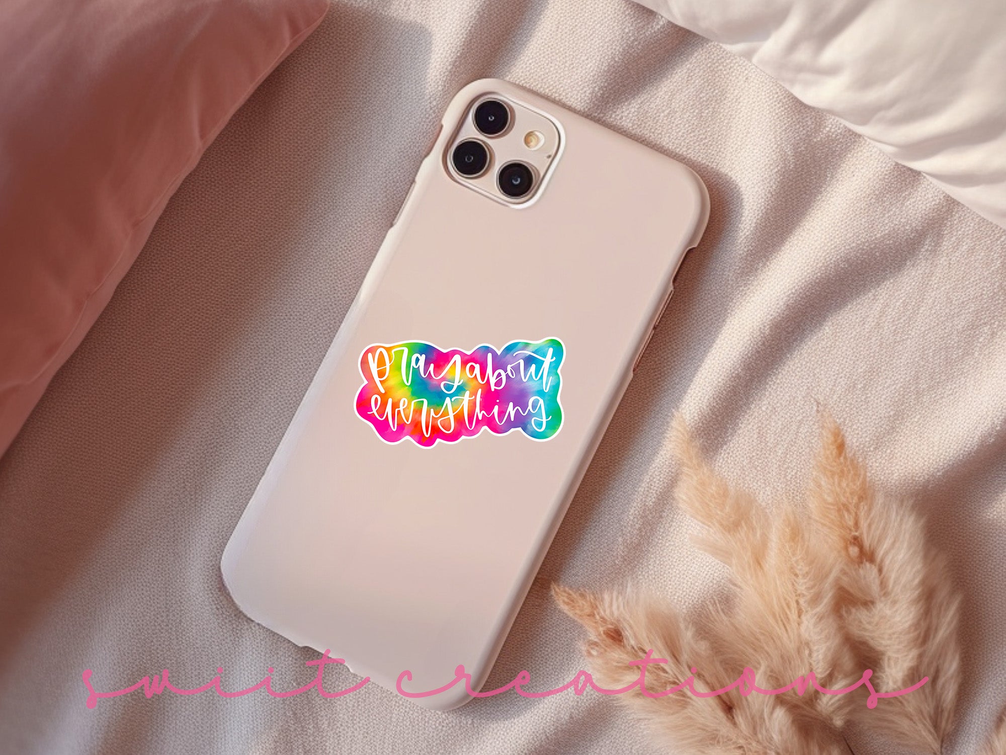 a phone case with the words happy birthday on it