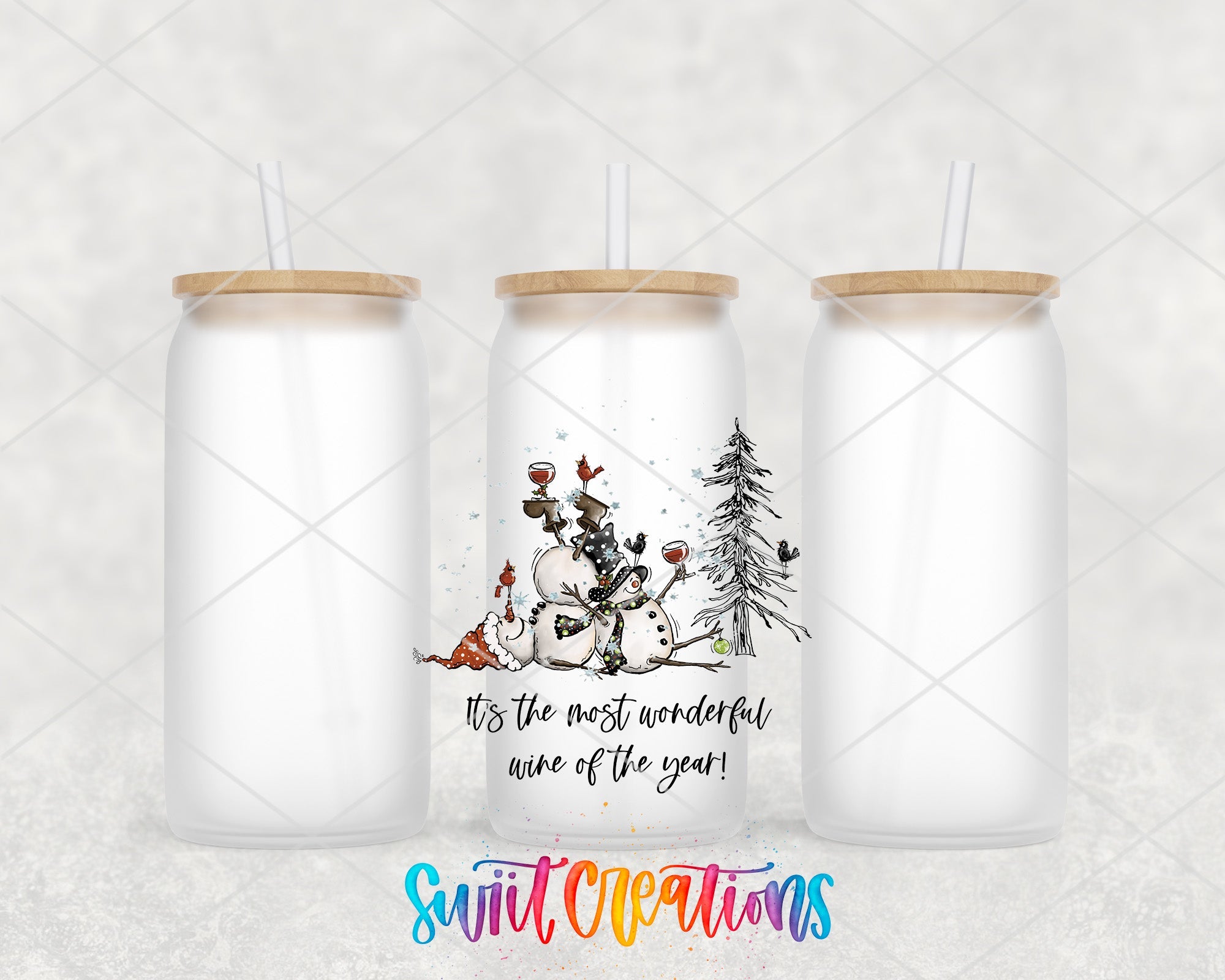 a couple of white cups sitting next to each other