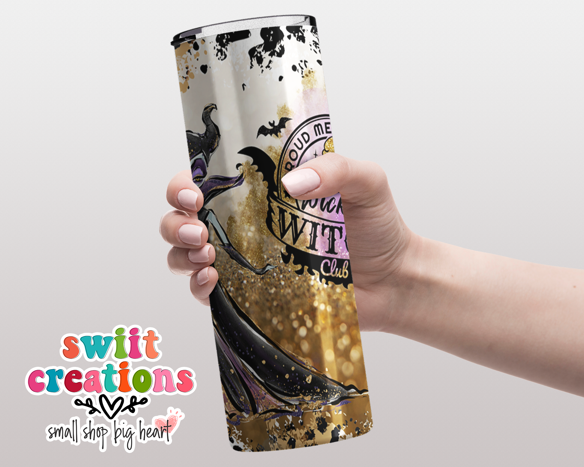 Wicked Witch Club 3 Tumbler (T288)