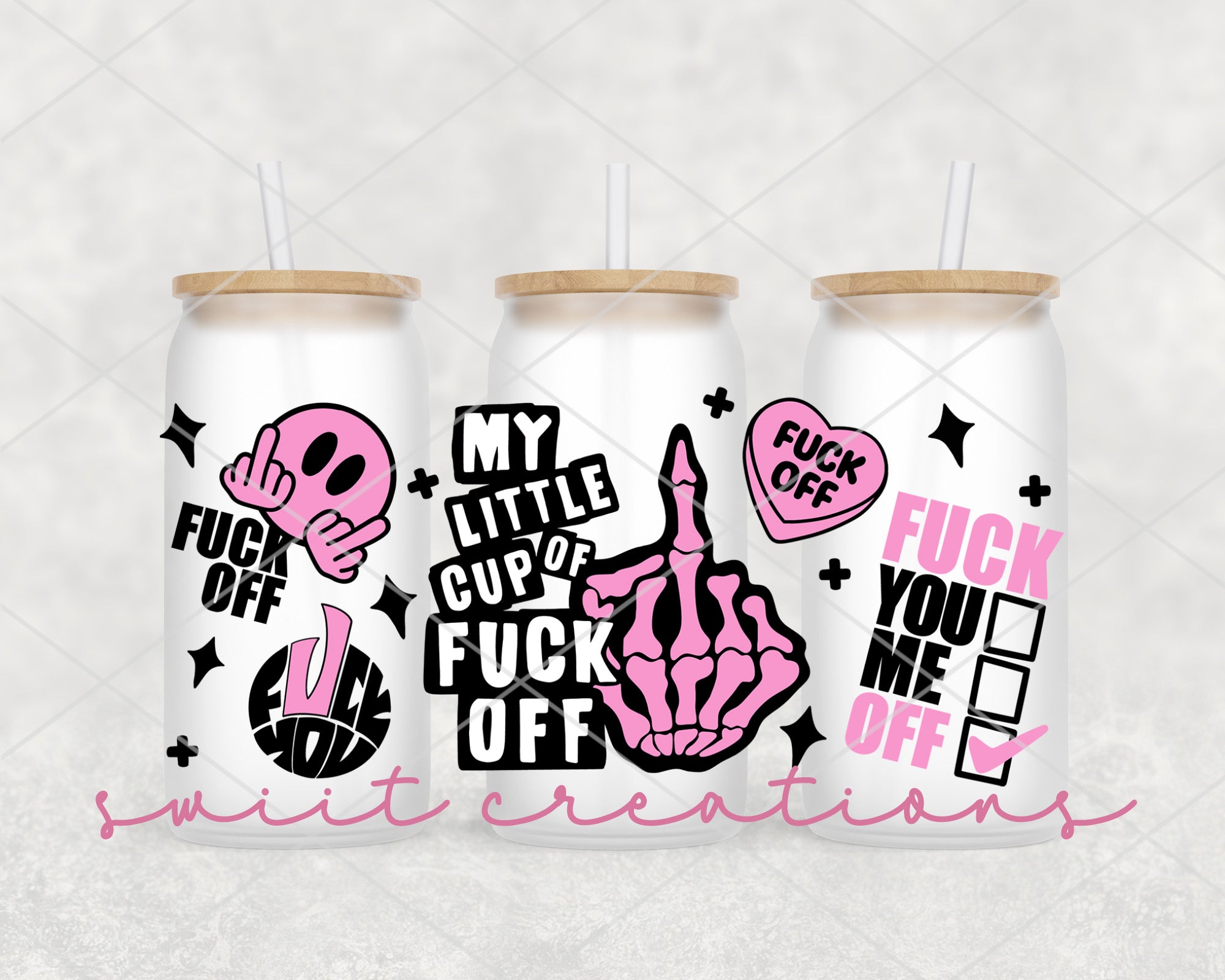 a couple of cups that are sitting on a table