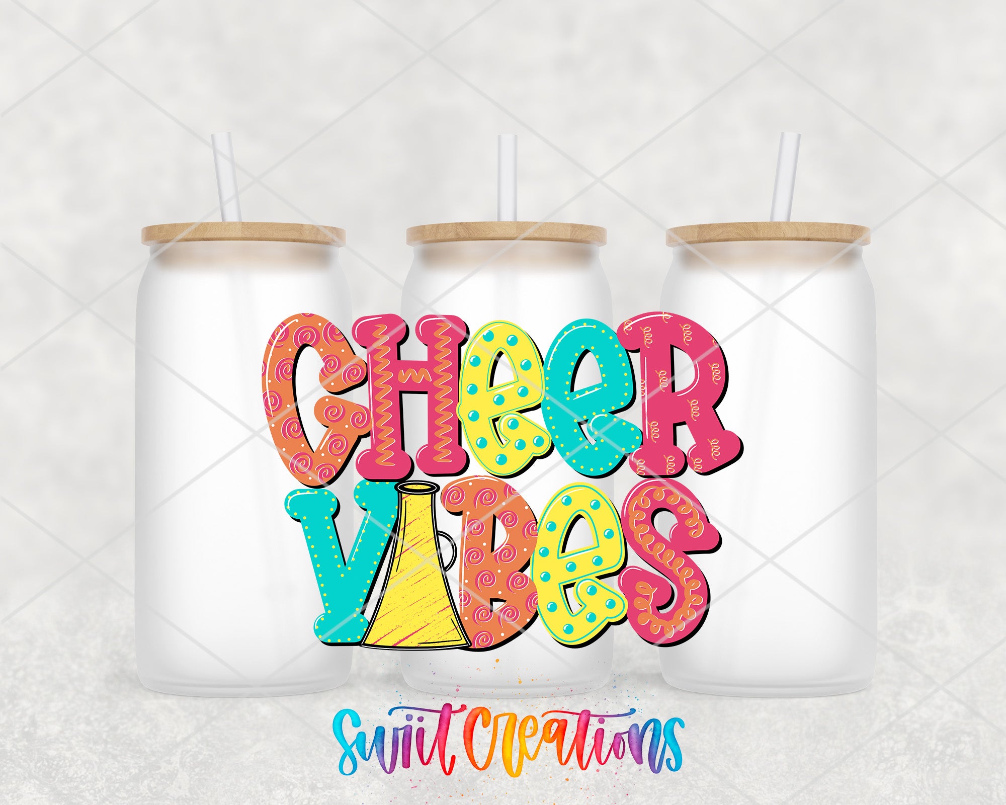 a couple of jars that have some type of lettering on them