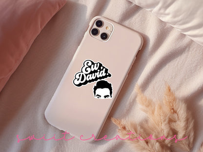 a phone case with a picture of a man's face on it