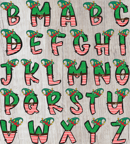 Elf Christmas Personalized Christmas Ornament CFO03 - Swiit Creations