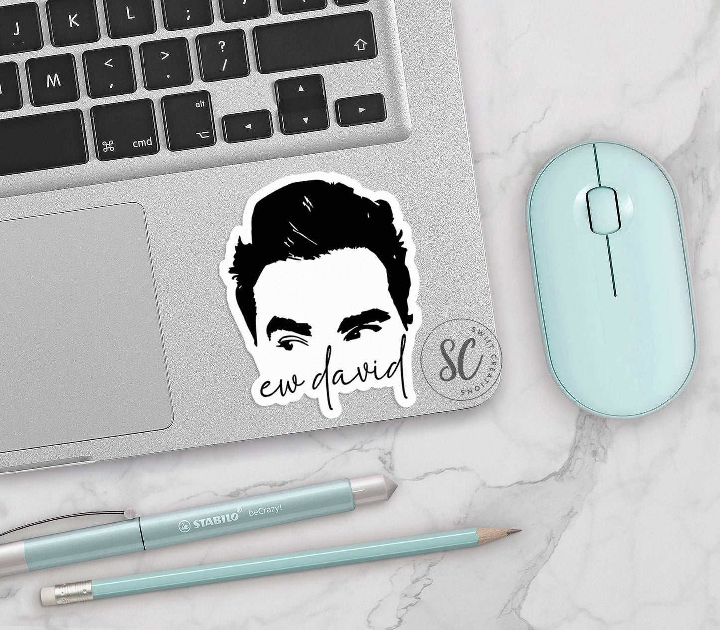 Ew David Sticker SS807 - Swiit Creations