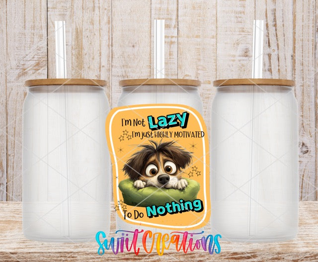 a couple of plastic containers with a dog on them