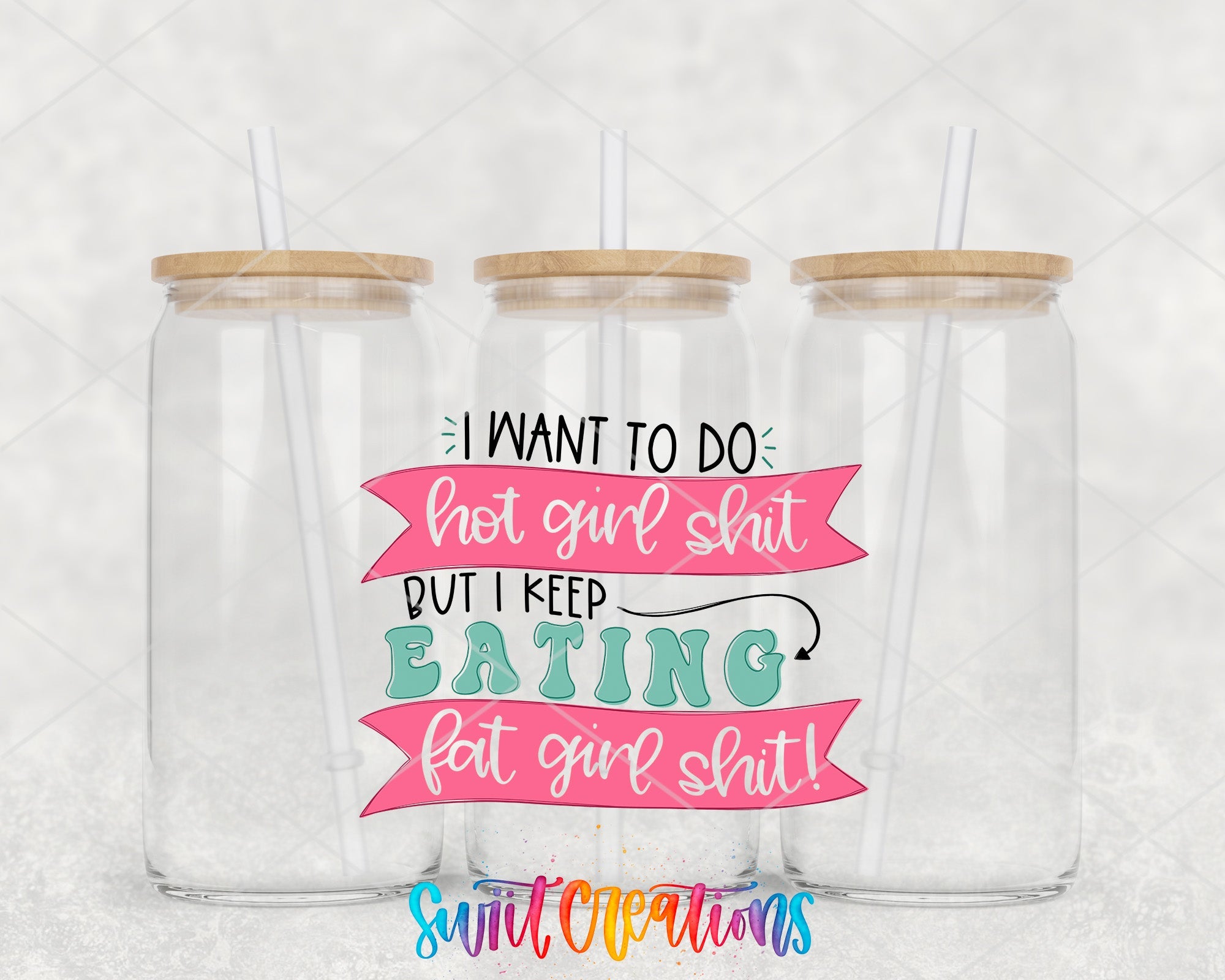 a couple of cups with straws in them