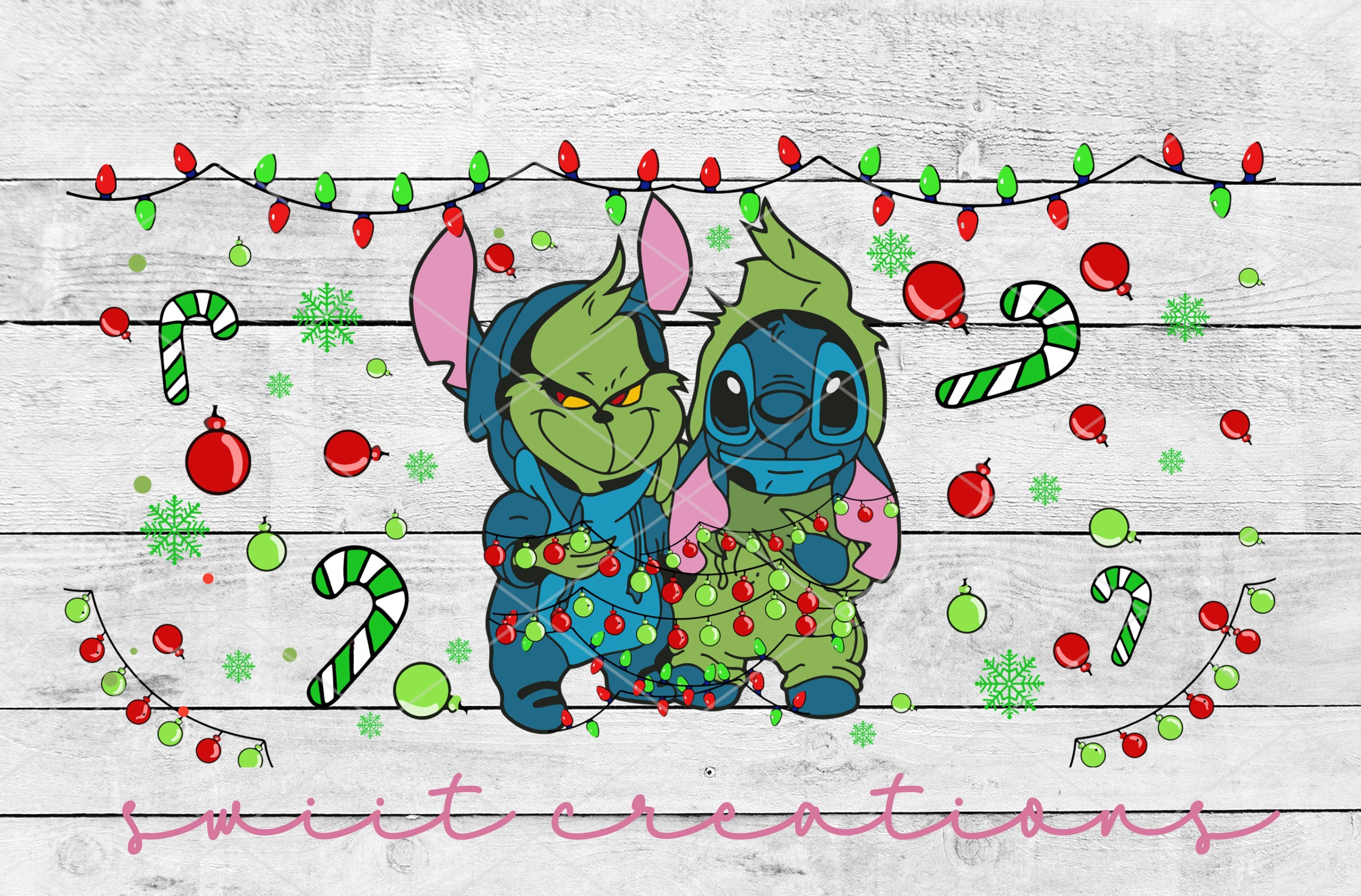 a couple of cartoon characters standing next to each other