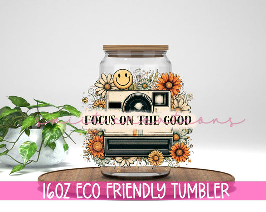 Focus On The Good 16oz Tumbler | GT1317 - Swiit Creations