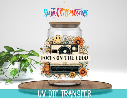 Focus on The Good UV DTF Cup Decal | UV1317 - Swiit Creations