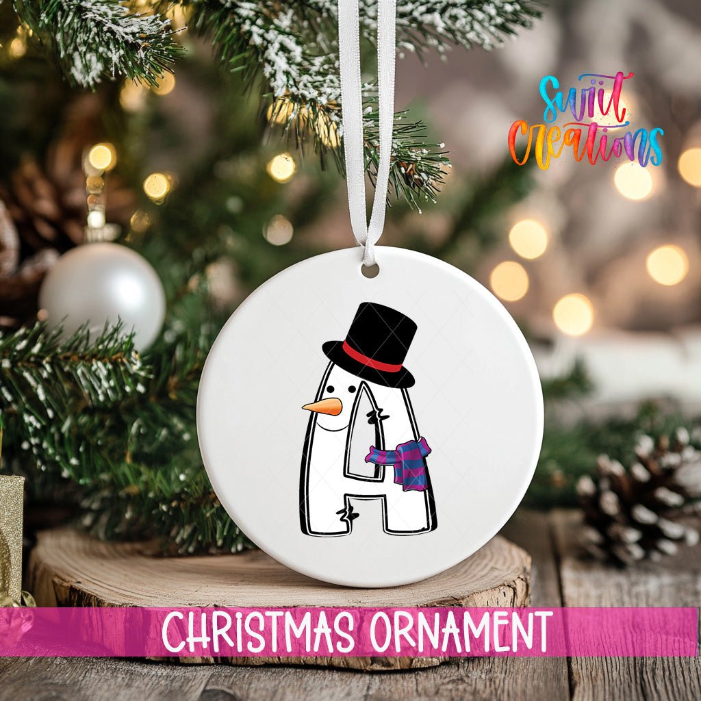 Frosty Personalized Christmas Ornament CFO05 - Swiit Creations