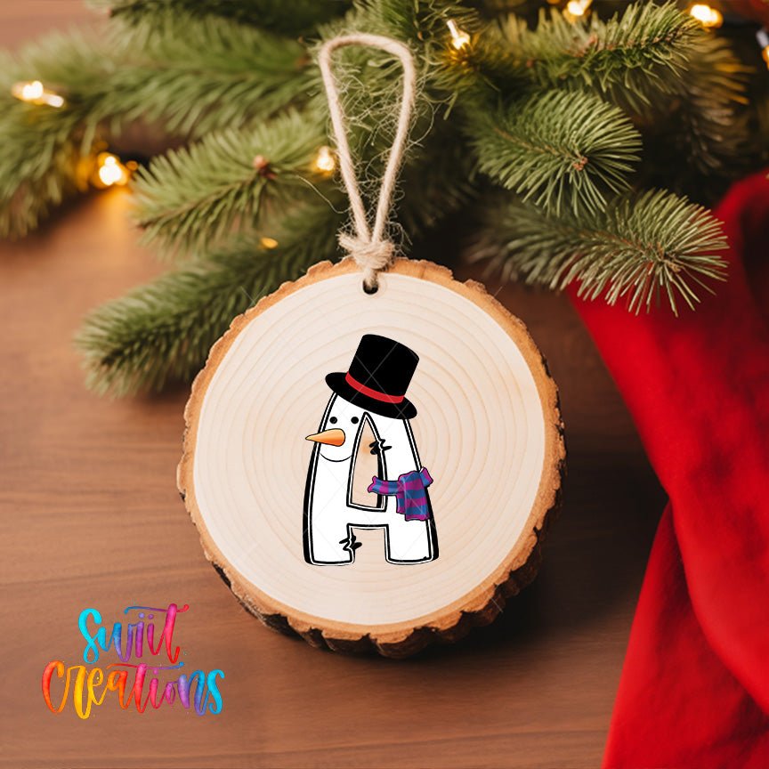 Frosty Personalized Christmas Ornament CFO05 - Swiit Creations