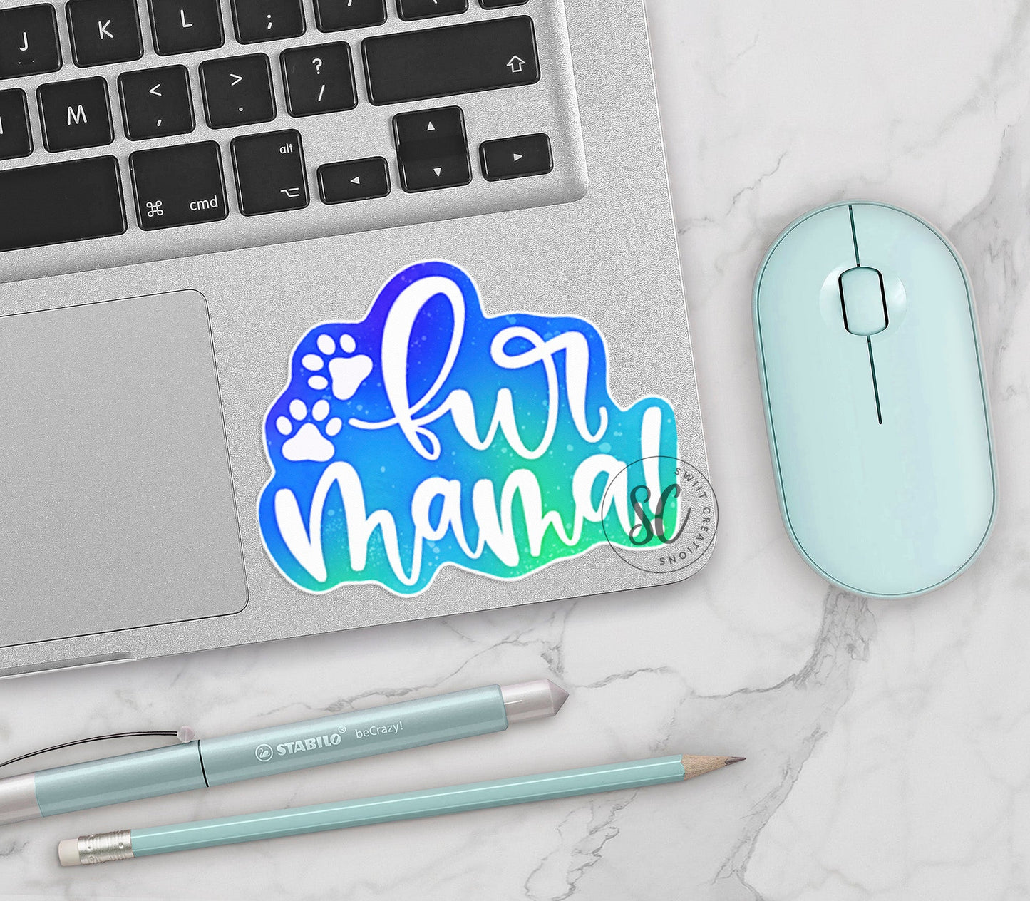 Fur Mama Sticker SS125 - Swiit Creations