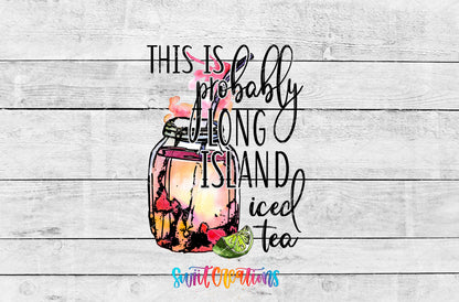 Probably Long Island Iced Tea artwork detail for the finished 16 oz tumbler
