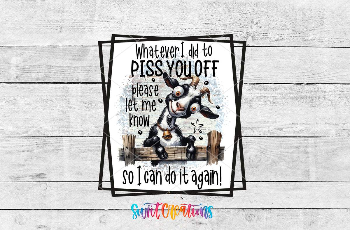 Whatever I Did Cow artwork detail for the finished 16 oz tumbler