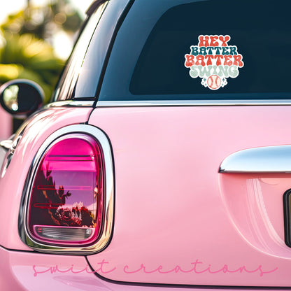 Hey Batter Batter Sticker SS265 - Swiit Creations