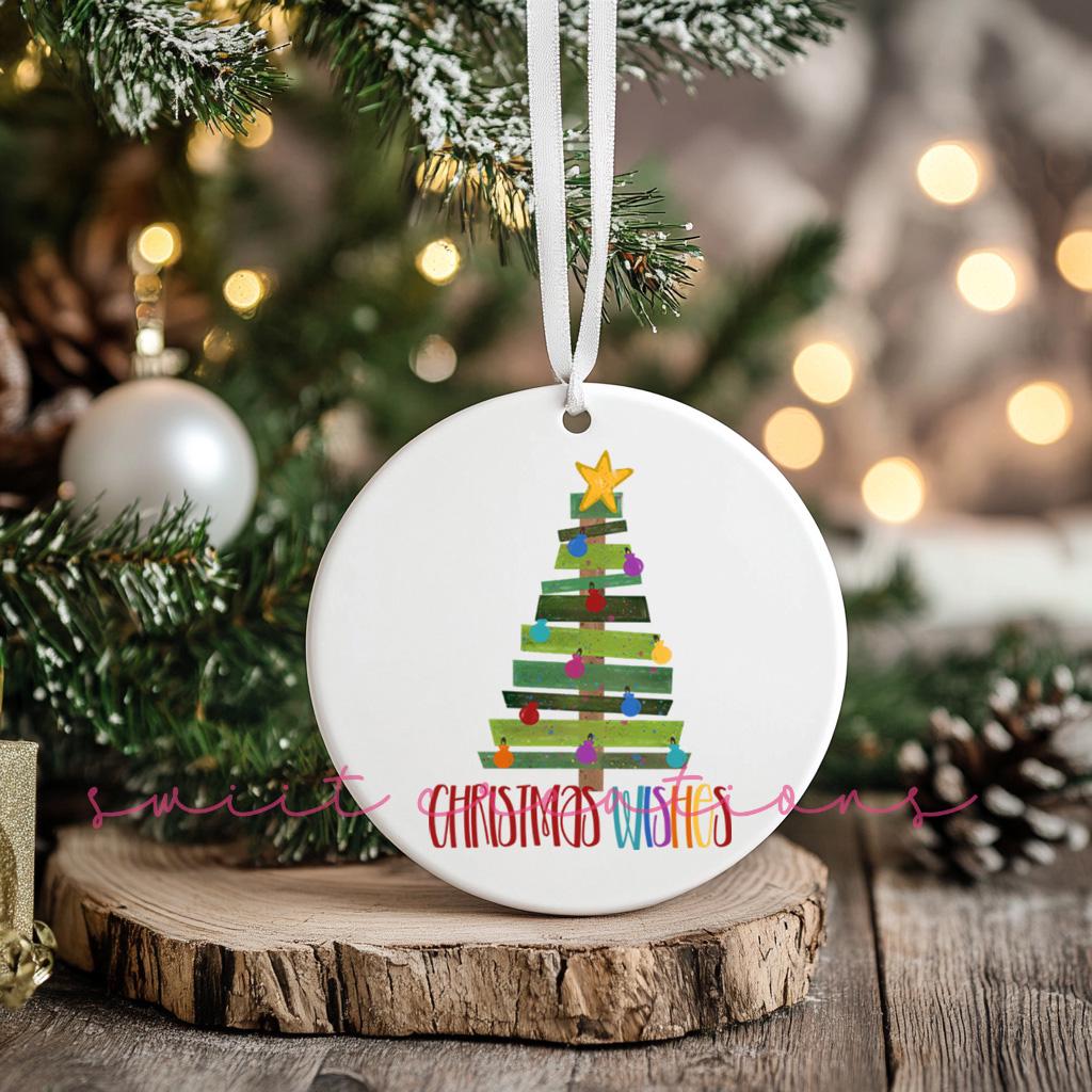 Christmas UV DTF Ornament Transfer O-1159UV