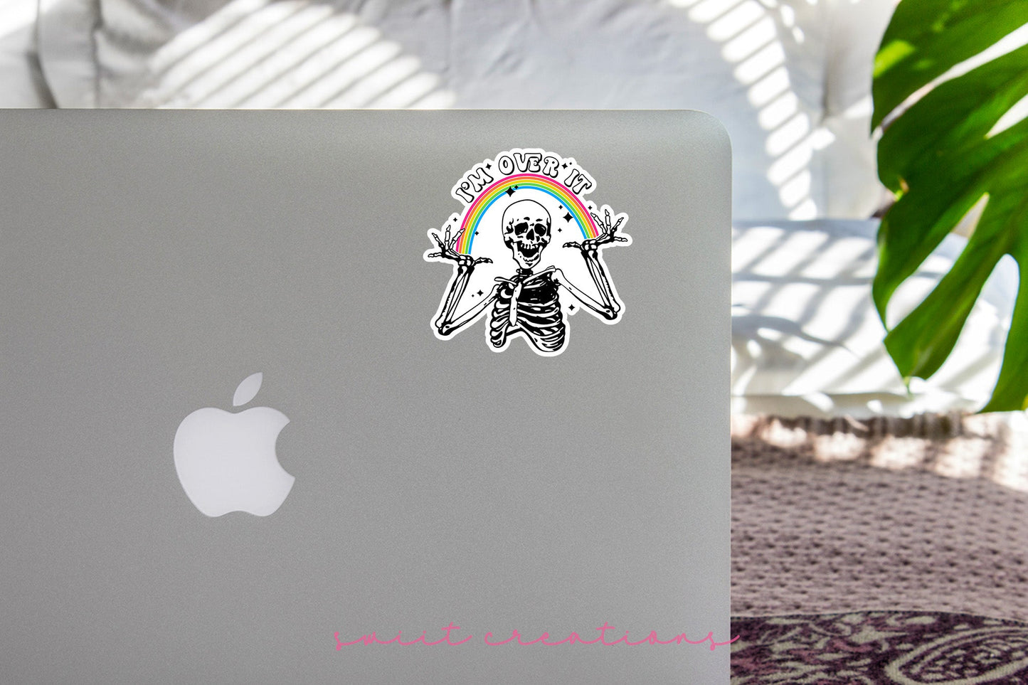 I'm Over It Sticker SS674 - Swiit Creations