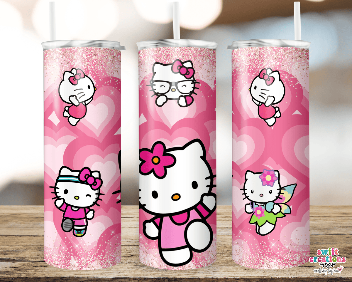 Kitty Tumbler (T387) - Swiit Creations